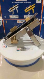 [chính hãng] 04386 khoá cửa tay gạt iniox SUS 304 Việt Tiệp dùng cho cửa Xingfa - Bảo hành 2 năm