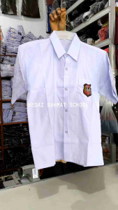 Baju Sekolah SD MI Bahan Oxford Super Tebal Lengan Pendek Jumbo Big Size Martin