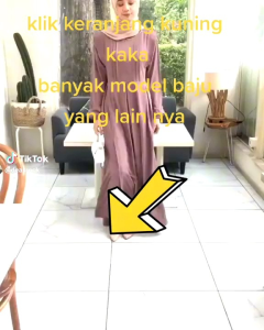 Gamis Wanita Dewasa Premium Tanisa: Baju Lebaran Keren Terbaru