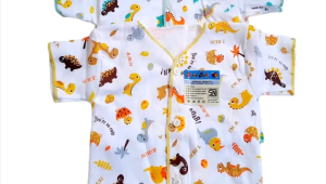3 Pcs Baju Bayi Lengan Pendek & Atasan Bayi Newborn - Pakaian Bayi Airin