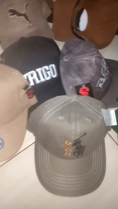 Topi Bagus Bordir Tebal kain kanvas Tebal