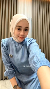 New Dress Gamis Stripped Rayon Premium Viral Kekinian || Setelan Gamis Polos || Realpict Produk Dress Rayon Twill Terbaru Modern Kekinian