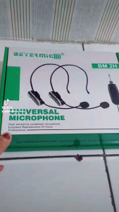 mic imam wireless mic headset BM2H double mic garansi resmi mic bando wireless BM 2H mic imam mic masjid headset microphone