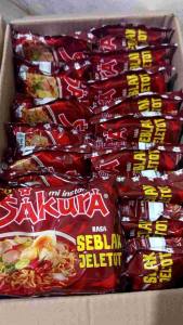 Mie Sakura Seblak Jeletot & Goreng 60gr