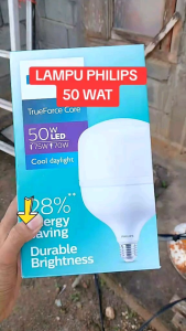 FLASH SALE LAMPU LED 40 W PHILIPSS BOHLAM DAYLIGHT PUTIH 6500K