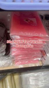 Sáp Parafin Ngâm Tay Hương Đào- Hương Vani (Gói 450)