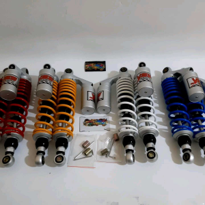 NEW SHOCK ~ SHOCKBREAKER DOUBLE TABUNG ATAS COPY-YSS 340MM BEBEK PNP TIGER/RX KING