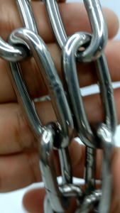 ปลอกคอหมา สแตนเลสเกรด 304 5มิล ไม่เป็นสนิม สำหรับสุนัขกลางถึงใหญ่