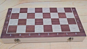 3 in 1 Wooden Chess Set Checkers Backgammon Tournament Chess 象棋 Catur Alphanumeric Chess Strategy Games Adult Chess Kids