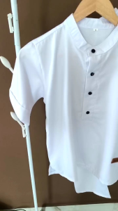 Faza Setelan Koko Putih Anak Laki Laki Set Baju Muslim Hitam Anak Cowok Set Kemko Ariel