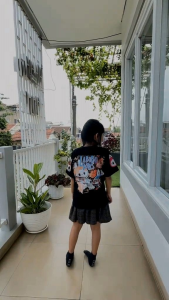 Labubu Kaos Anak Prempuan karakter SHIBAKIDS C27 Usia 3 tahun s/d 14 tahun baju anak cewe