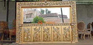 (WAJIB BACA DESKRIPSI) CABINET DINDING CUSTOM PANJANG 250cm KAYU JATI FINISHING UKIR MEWAH MEJA KONSUL MODERN KLASIK DEKORASI RUANG INTERIOR MURAH TATANING FURNITURES JEPARA