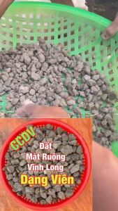 Đất mặt ruộng Vĩnh Long : dạng viên bi bé bi & bột bi (túi 5kg)