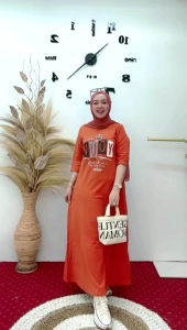 GAMIS WANITA KEKINIAN MOTIF YOUR BAHAN COMBAD20S
