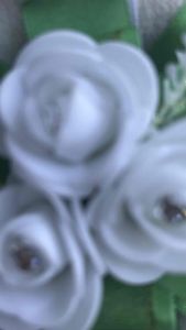 Wedding wrist corsage green