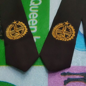 Dasi Sekolah Panjang 110cm Bordir untuk Pramuka