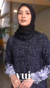 Ethica Gamis Motif Cantik Bahan Oriana Twill Printing