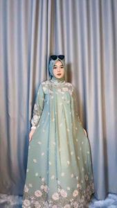 MELODI DRESS SET HIJAB 2 in 1 BUSUI MUSLIM CERUTY
