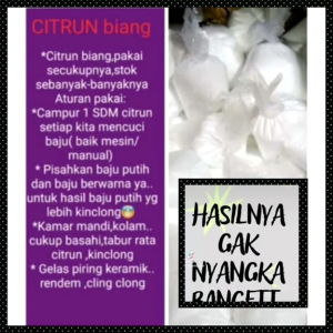 CITRUN 1000Gr/ SITRUN / CITRUN / Pembersih Multifungsi / Mahkota Biang CITRUN /Super bersih