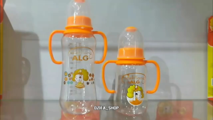 Botol Susu Bayi Lucu 125 Ml Botol Susu Gagang Nipple Silicone Food Grade