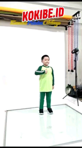 Setelan Olahraga Anak Paud/ TK Lengan Panjang