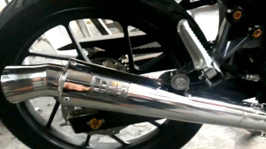 RAIDER FI MUFFLER AND Big Elbow Set with Cylinder