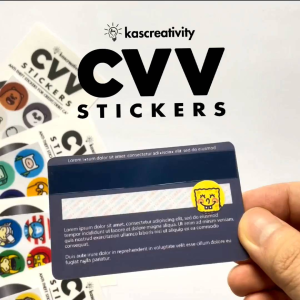 Fandom CVV STICKERS (Anti-Theft Stickers for ATM/Credit Cards)