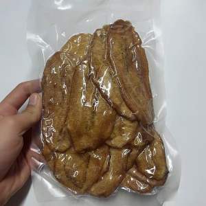 Chuối Xiêm Sấy Dẻo Miếng - Túi Hút Chân Không 500g - Đặc Sản Bến Tre