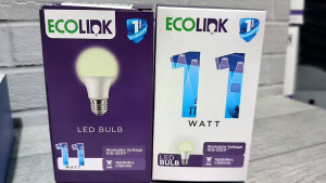 Ecolink Lampu Bohlam LED 11W 3000K: Cahaya Putih Bergaransi 1 Tahun