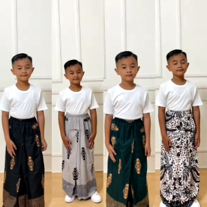 SARUNG ANAK INSTAN TERBARU # USIA 2 -12 TAHUN#MOTIF SARWON DAN BATIK