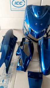 Cover full body halus yamaha mio smile moonlight blue