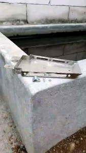 Pangkon Dudukan Aki Model Slim Besi Tebal Krom PNP Motor CB GL MP TIGER GL100