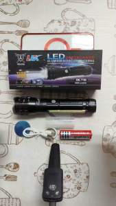 ไฟฉายเดินป่า ไฟฉาย Flash Light ไฟฉายแรงสูง ไฟฉายสว่างไกล รุ่น CKL 8802 XML T180