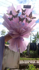 Buket kupu-kupu LED cantik murah cocok untuk segala acara