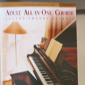 Sách giáo trình học Piano Adult All In One Course cho người mới bắt đầu