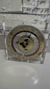 Affordable Seiko World Time Crystal Mantle Clock 20x20x5cm 😍👌🏻