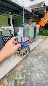 Paket Usaha Minuman Es Teh Kekinian & Booth Portable