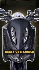 Nmax V2 Windshield Garnish — Plug and Play | Stylish Look | Premium Colors