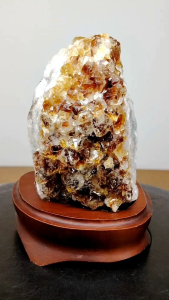 High Gred Brazil Citrine Cluster Ornament CR01