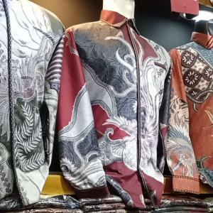 Kemeja Batik Jahitan Timbul Motif Terbaru & Lengan Panjang Bahan Katun Silk 100s