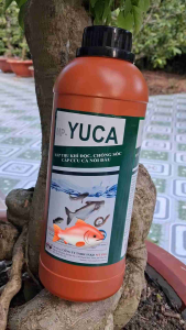 MP-YUCA 1L Hấp Thu Khí Độc Ao Nuôi NH3 H2S NO2 Chống Sốc Hỗ Trợ Cá Nổi Đầu Do Thiếu Oxy