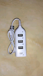 USB HUB Terminal 4 Port in 1 dalam 1 tempat 50 cm 4 output