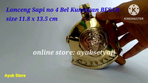 Lonceng Sapi Kuningan No4: Bel Lonceng Besar 04
