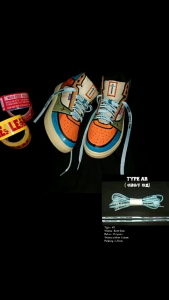ORIGINAL Shoelaces/tali sepatu katakana series by daad.co Type AR