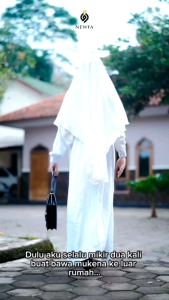 MUKENA MINA NEWFA KHIMARA ORIGINAL MUKENA MINI PREMIUM PARASUT KOREA