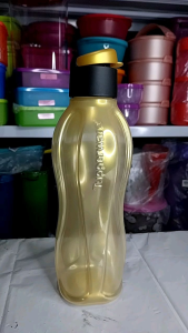 Tupperware Eco Bottle 750 ml/Limited edition color Gold/ Water Bottle/Handy On the Go