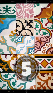 Ubin Tegel Keramik Lantai Klasik Antik Retro