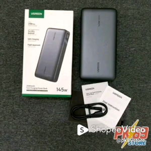Pin sạc dự phòng UGREEN 25000mAh 145W PB205 95097A hỗ trợ sạc nhanh PD 3.1 PPS 2.0