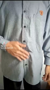 Baju Koko Dewasa Oxford Lengan Panjang: Nyaman & Elegan