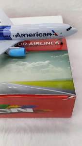 American Airlines B737 Dreamliner Model Airplane with Landing Gear Detailed Livery for Collectors High-Quality Replica
